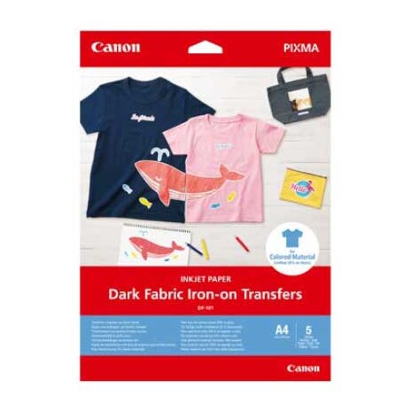 Canon fotopapír DARK FABRIC IRON-ON A4