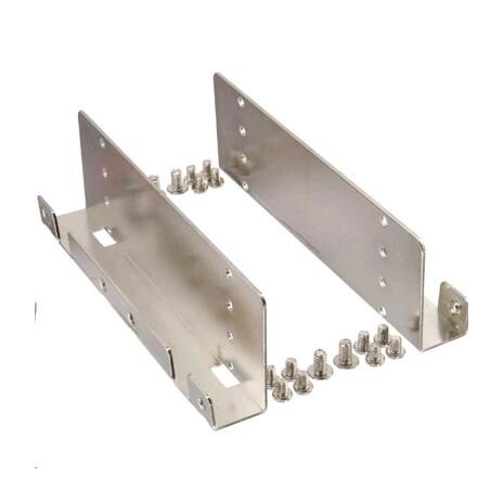 GEMBIRD HDD montážní plechy pro 4 x 2,5" HDD do 3,5" pozice