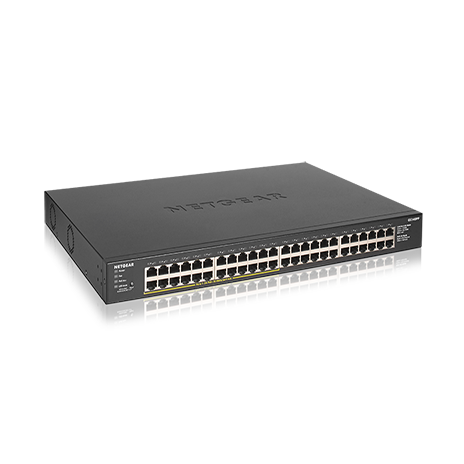 NETGEAR 48PT GIGE UNMANAGED SWCH W/POE+