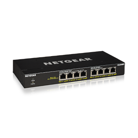 NETGEAR 8PT GE UNMANAGED SWCH W/POE/POE+