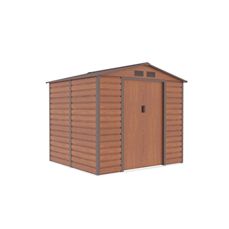 Zahradní domek G21 GAH 407 - 213 x 191 cm, hnědý