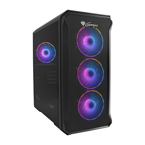 Genesis IRID 503/Micro Tower/Transpar./Černá