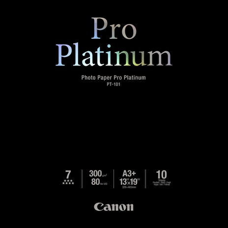 Papír Canon PT101 Pro Platinum Photo | 300g | A3+ | 10 listů