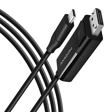 AXAGON RVC-DPC, USB-C -> DisplayPort redukce / kabel 1.8m, 4K/60Hz