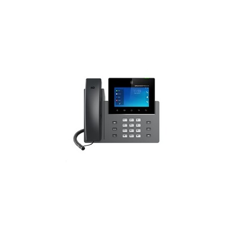 Grandstream GXV3350 [IP video-telefon s Androidem 7.0, PoE, WiFi, 5" dotykové LCD, 2x 1Gbps, HDMI, Bluetooth, USB]