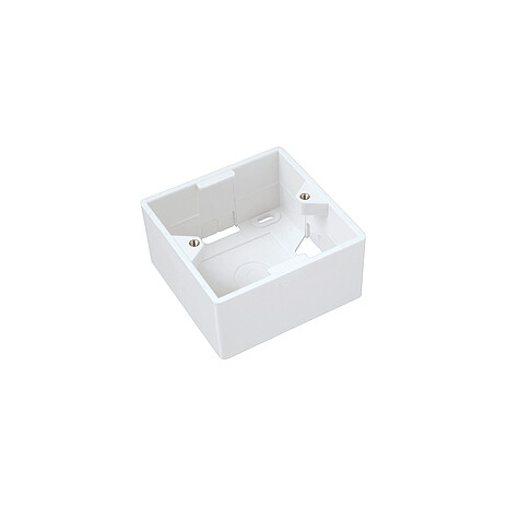 Solarix Box na omítku pro zásuvku SX9 bílý 80 x 80 x 41mm