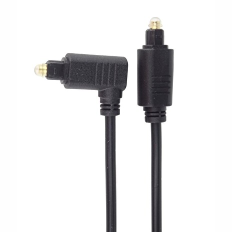 PremiumCord Kabel Toslink - Toslink 90°, tloušťka kabelu:4.0mm, délka 1m