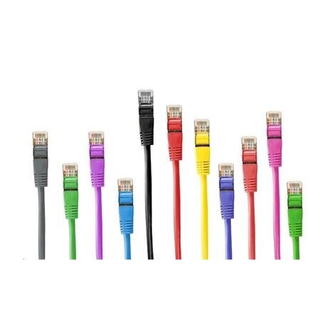 C-TECH Kabel patchcord Cat5e, UTP, šedý, 0,25m