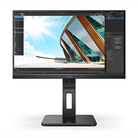 AOC/Q24P2Q/23,8"/IPS/QHD/75Hz/4ms/Black/3R