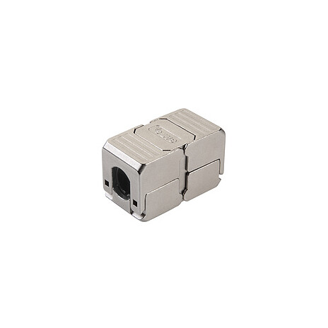 Samořezná spojka CAT6A STP SXSPJ-6A-STP-BK-SA