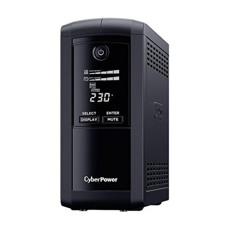 CyberPower Value Pro serie GreenPower UPS 700VA/390W, české zásuvky