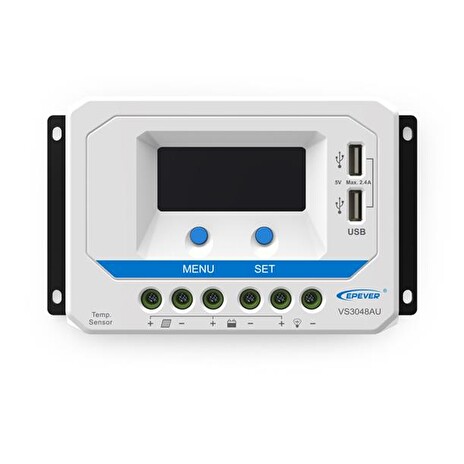 Solární regulátor PWM EPsolar 10A 12V/24V s displejem