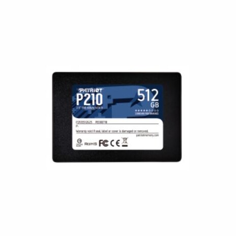 PATRIOT P210/512GB/SSD/2.5"/SATA/3R