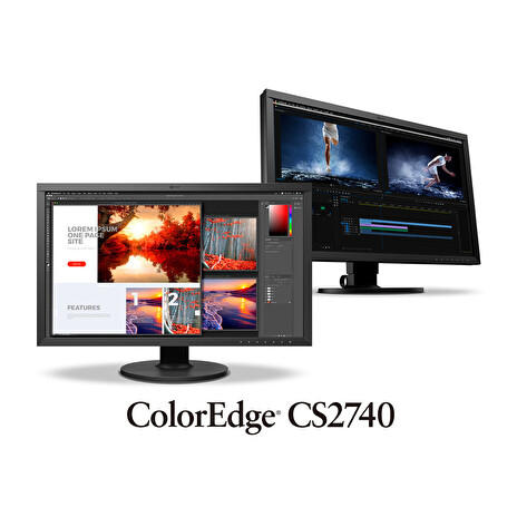 EIZO CS2740 27" Wide IPS/3840 x 2160 (4K UHD)/1000:1/350 cd/m2/ DP/USB-C/HDMI/černý