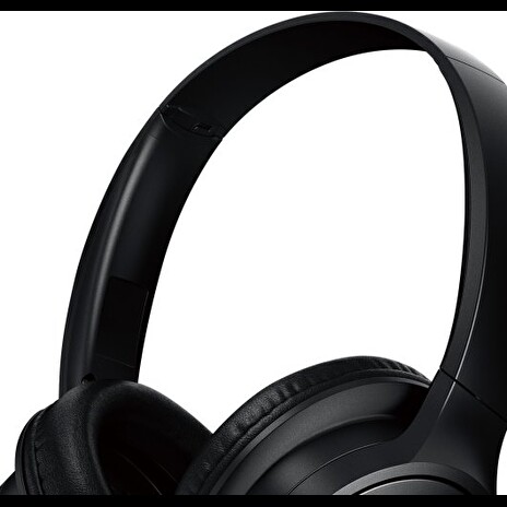 Panasonic RB-HF520BE-K, bezdrátové sluchátka, přes hlavu, Bluetooth, Mikrofon, XBS, 50 hodin výdrž, černá