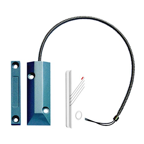 iGET SECURITY P21 - Bezdrátový magnetický senzor pro železné dveře/okna/vrata, detekce při otevření, pro alarm M2B/M3B