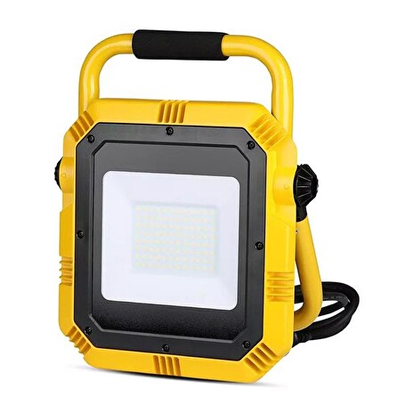 LED reflektor přenosný V-TAC VT-51 6400K 50W Samsung chip