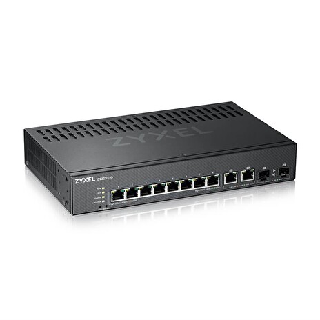 Zyxel GS2220-10,EU region,8-port GbE L2 Switch with GbE Uplink (1 year NCC Pro pack license bundled)