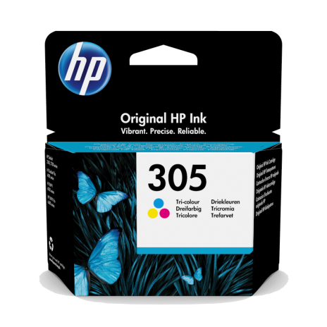 HP 305, 3barevná inkoustová kazeta, 3YM60AE