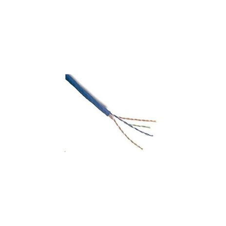 UTP kabel PlanetElite, Cat5E, drát, PVC, modrá, 305m