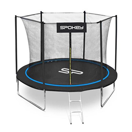 Trampolína SPOKEY JUMPER 244cm černo-modrá