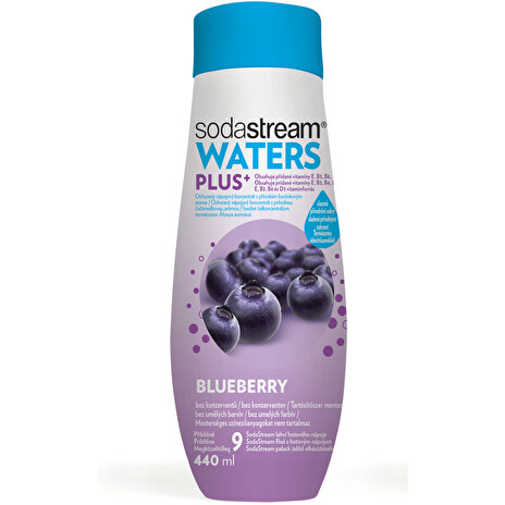 Sirup Sodastream PLUS Borůvka (Vitamín) 440 ml