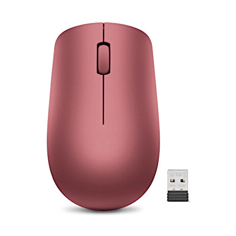 Lenovo 530/Kancelářská/Optická/1 200 DPI/Bezdrátová USB/Červená