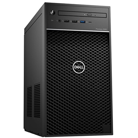 Dell Precision 3640 Tower i7-10700/16GB/256GB SSD+1TB/P1000-4GB/DVD-RW/W10P/3RNBD/Černý