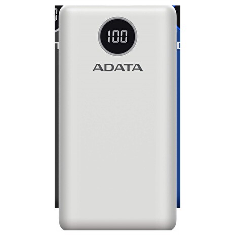 ADATA P20000QCD Power Bank 20000mAh bílá
