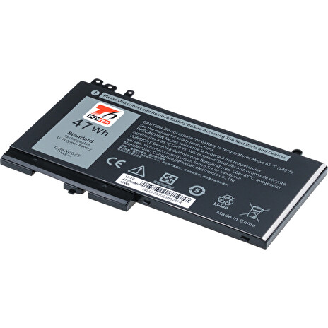 Baterie T6 power Dell Latitude E5270, E5470, 4120mAh, 47Wh, 3cell, Li-pol