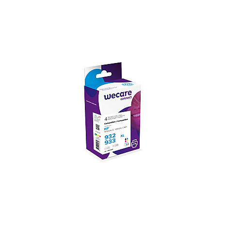 WECARE ARMOR ink sada kompatibilní s HP 932XL+933XL, C2P42AE, CMYK