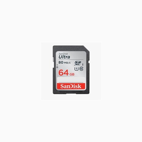 SanDisk SDXC karta 64GB Ultra (100MB/s Class 10 UHS-I)