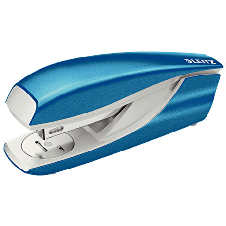 LEITZ Stolní sešívačka NeXXt WOW 5502, met. modrá, box