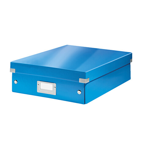 LEITZ Organizační box Click&Store, velikost M, modrá