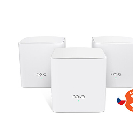 Tenda MW5c (3-pack) Nova - Wireless Mesh Gigabit Router 802.11ac/a/b/g/n,1200 Mb/s