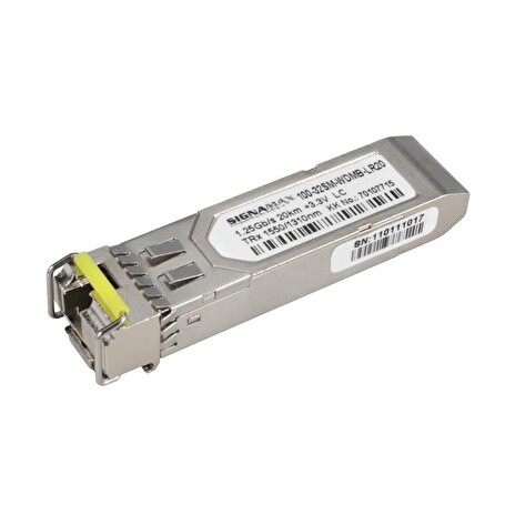 Signamax 100-32WDMB-LR20 1G SFP optický WDM modul SM 1550nm LC, 20km, DDM - Cisco komp.