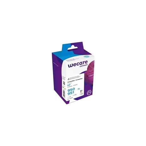 WECARE ARMOR cartridge pro HP Officejet Pro 8100, 8600, 1B+1C+1M+1Y, 1x75/3x30ml, 1x2890p/3x2295p (C2P43AE/950XL/951XL)