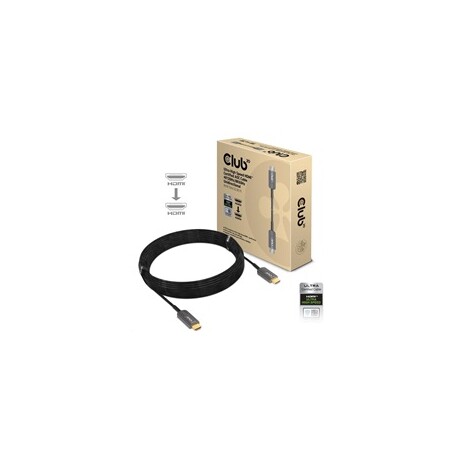 Club3D Kabel HDMI, High Speed, AOC cable 8K60Hz, 4K120Hz, 10m