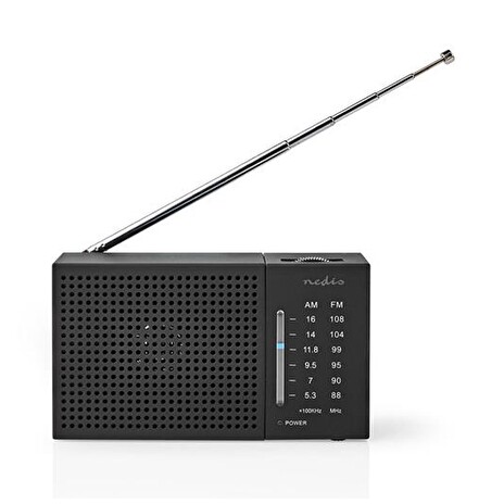 Rádio Nedis RDFM1200BK