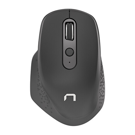 Natec optická myš FALCON/Kancelářská/Optická/Pro praváky/3 200 DPI/Bezdrátová Bluetooth/Černá