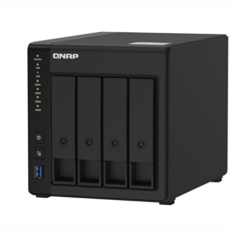 QNAP TS-451D2-2G (Celeron 2core J4025 2,9GHz / 2GB RAM / 4x SATA / 1xHDMI 4K / 2x GbE / 4x USB 3.2)