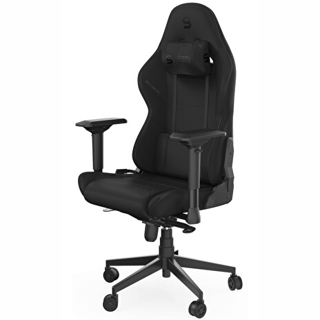 SPC Gear SR600F BK herní židle textilní černá