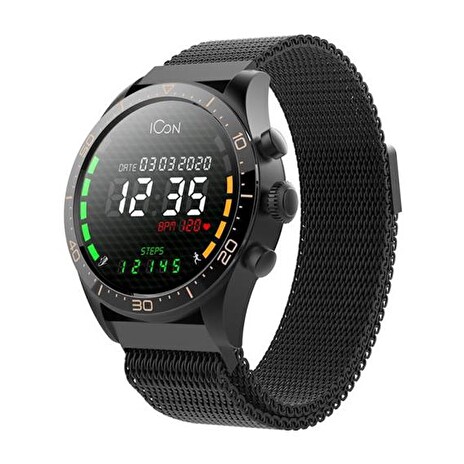 Hodinky FOREVER ICON AW-100 AMOLED BLACK