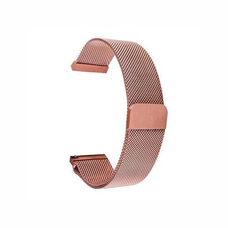 Tactical 704 Loop Magnetický Kovový Řemínek 22mm Rose Gold