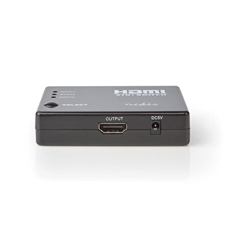 Převodník HDMI/3x HDMI Nedis VSWI3453BK