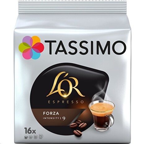Kávové kapsle TASSIMO L'OR Forza 16 ks