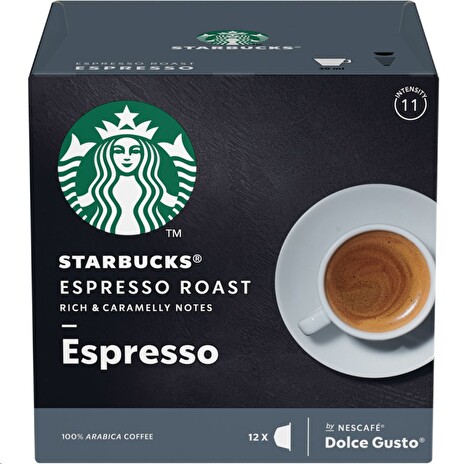 Kávové kapsle Nestlé Dolce Gusto Dark Espresso 12 ks Starbucks
