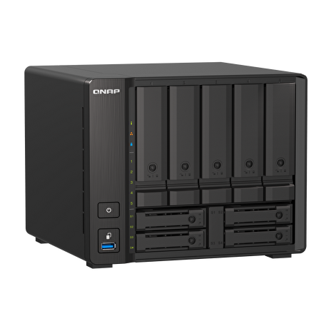 QNAP TS-h973AX-8G (4C/Ryzen7 V1500B/2,2GHz/8GBRAM/9xSATA/2x2,5GbE/1x10GbE/4xUSB3.1)
