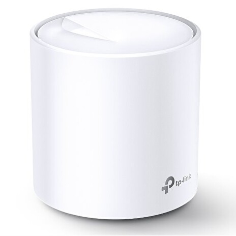 WiFi router TP-Link Deco X60(1-pack) AX5400, WiFi 6, 2x GLAN, / 574Mbps 2,4GHz/ 2402Mbps 5GHz