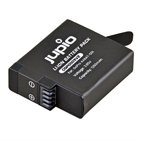 Set Jupio 2x GoPro AABAT-001 - 1260 mAh baterie pro HERO5, HERO6, HERO7, HERO8